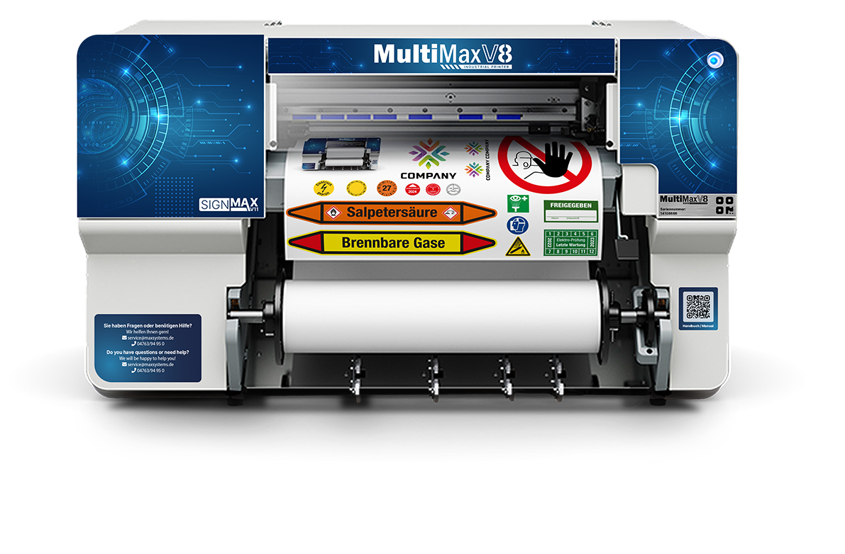 MultiMax V8 - Beschriftungssystem - Komplettset