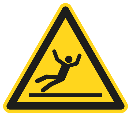 Warnschild - Warnung vor Rutschgefahr