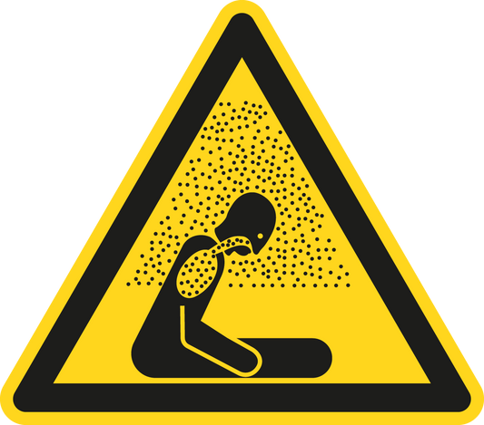 Warnschild - Erstickungsgefahr