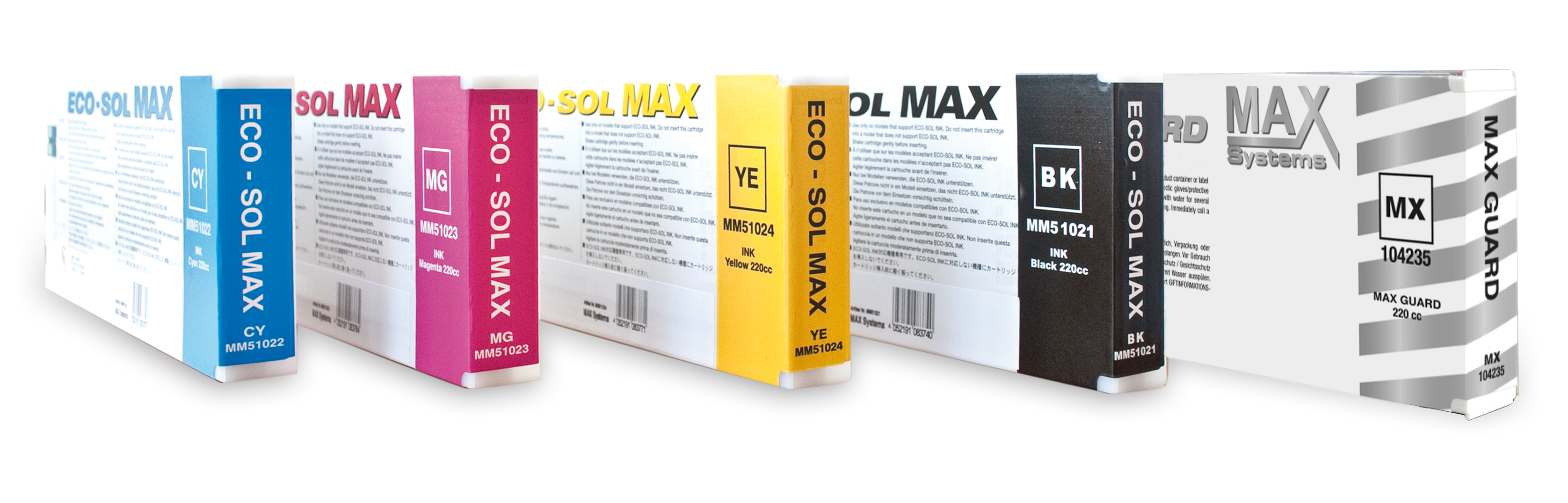 MAX-Tinte für MultiMax 5PCi - 220ml